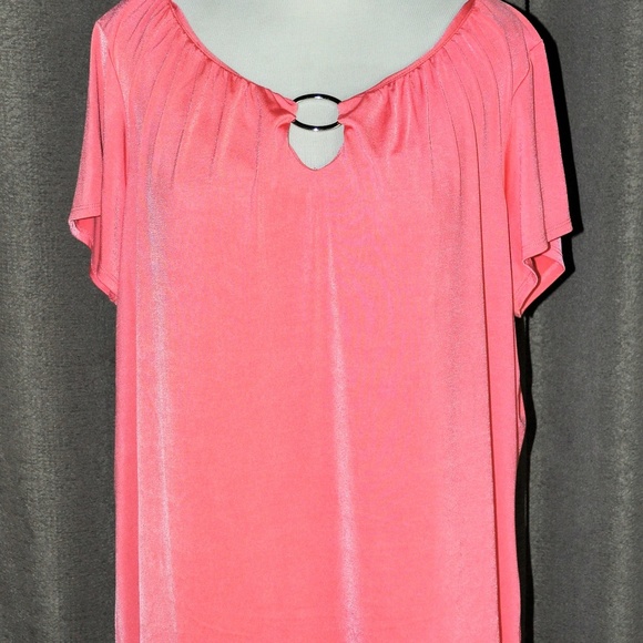 Seventh Avenue Tops - Seventh Avenue Coral Blouse
